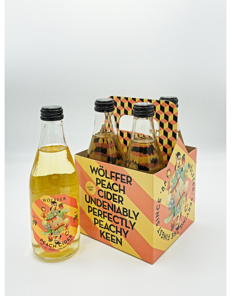 Wölffer Estate Vineyard No. 139 Peach Cider, 4pk.