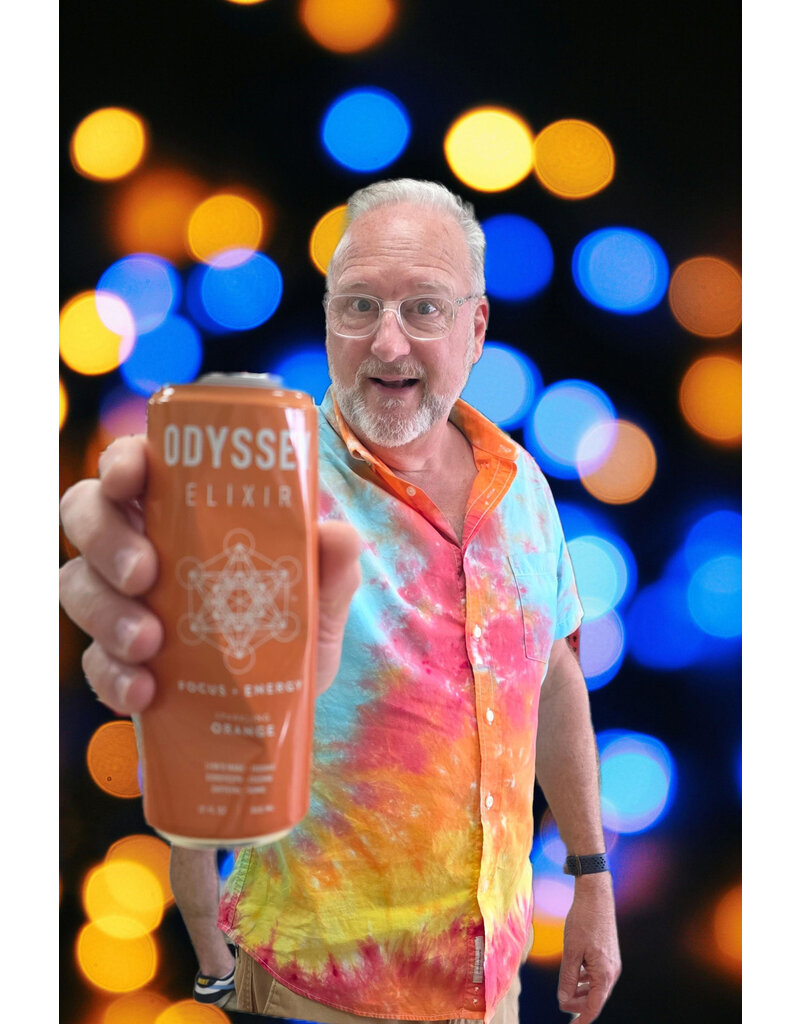 Odyssey Elixir Focus + Energy Sparkling Orange 12oz