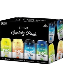 Stigma 10mg D9 THC 12oz, asst. flavors