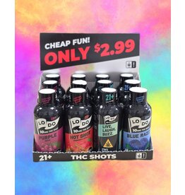 LoDo 10mg THC 2oz. Shots, ass’t.