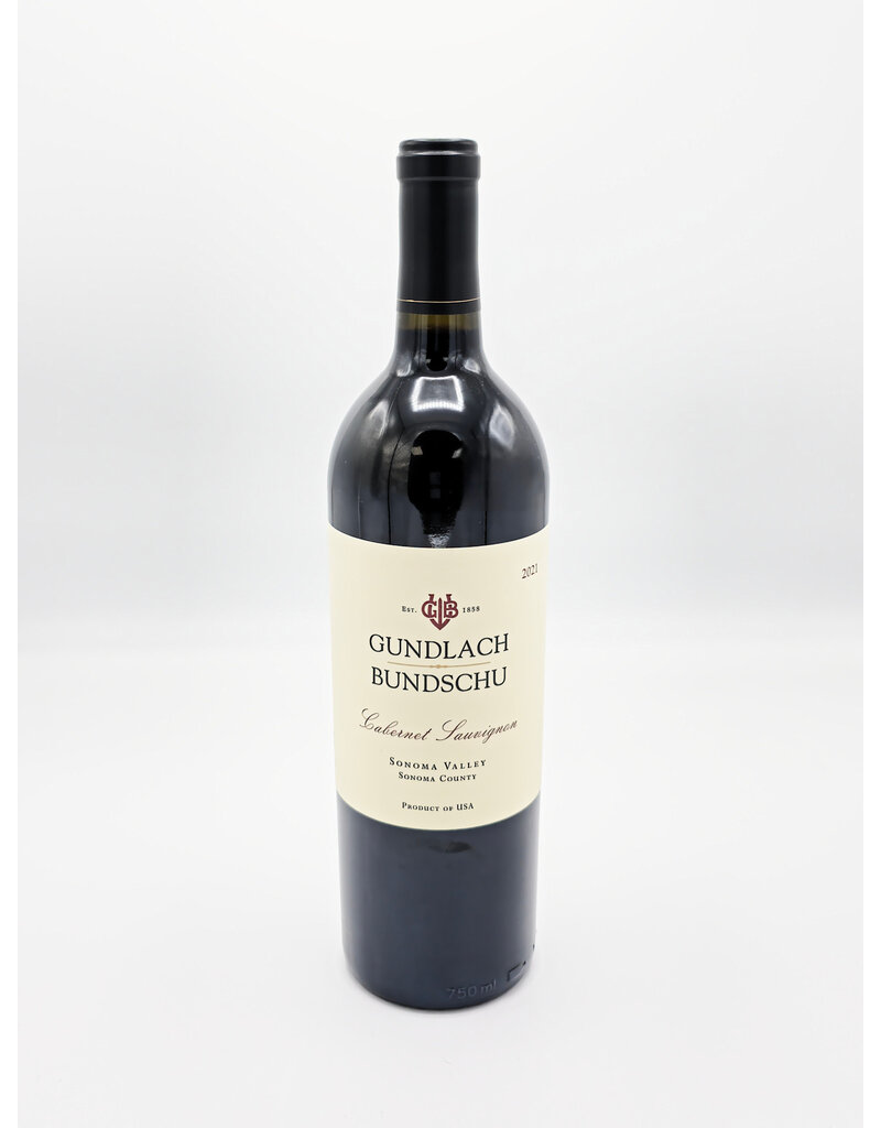 VDM Gundlach Bundschu Gundlach Bundschu Cabernet Sauvignon Sonoma Valley 2021