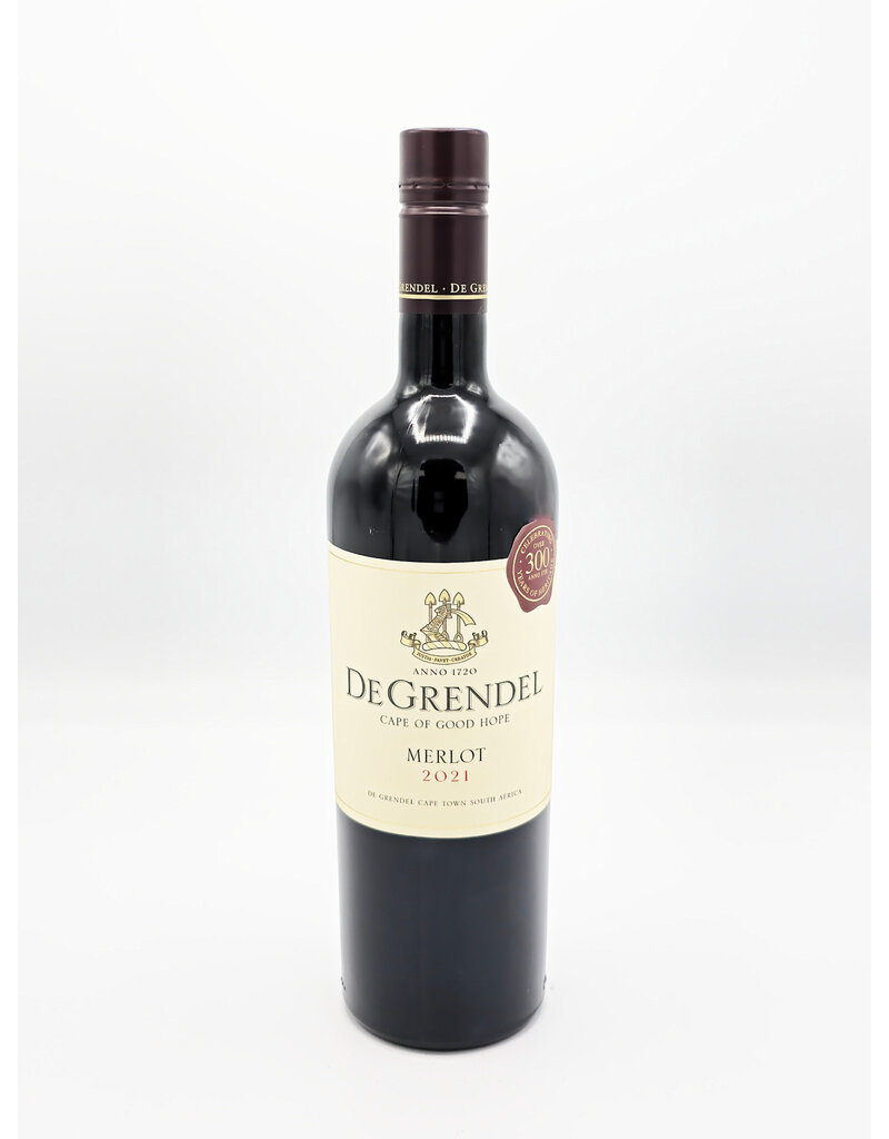 De Grendel Merlot  Cape Town District 2021
