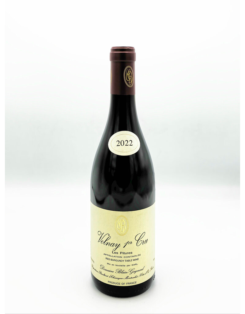 Blain Gagnard Volnay 1er Cru Les Pitures 2022