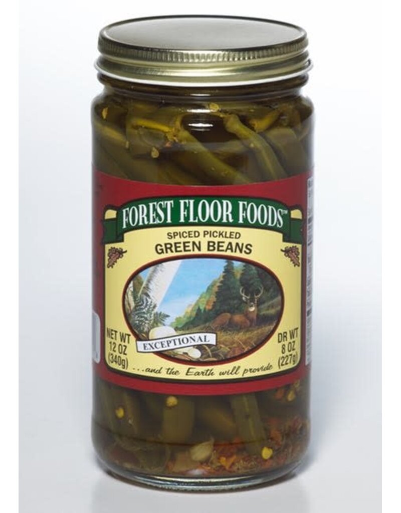 Forest Floor Foods Spicy Pickled Green Beans 12oz