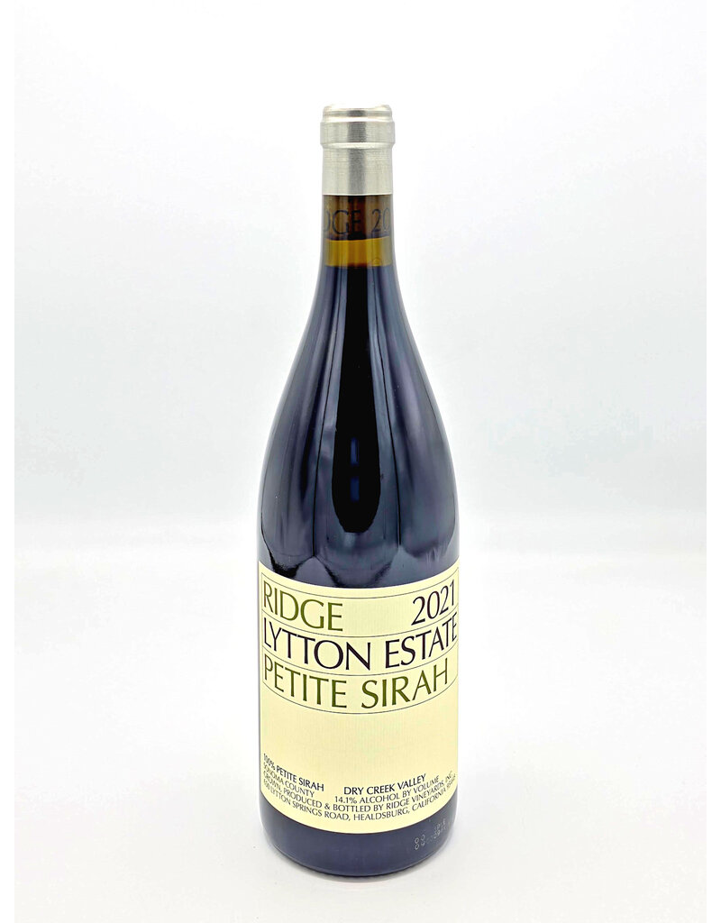 Ridge Vineyards Lytton Springs Petite Sirah 2021