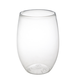 Stemless Plastic Beach Wine Cups XL
