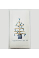 French Graffiti MFC Dishtowel Collection Pine Knoll Shores Tree  SALE PRICE