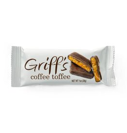 Griff’s Coffee Toffee Dark Chocolate 1oz.
