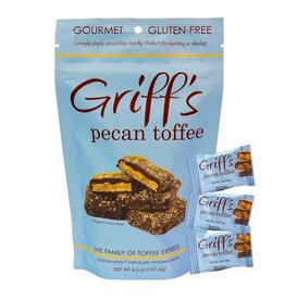 Griff’s Pecan Toffee Dark Chocolate 4.5oz