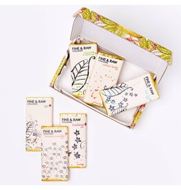 Fine & Raw Chocolate  - 6 Bar Gift Set, 1oz ea.