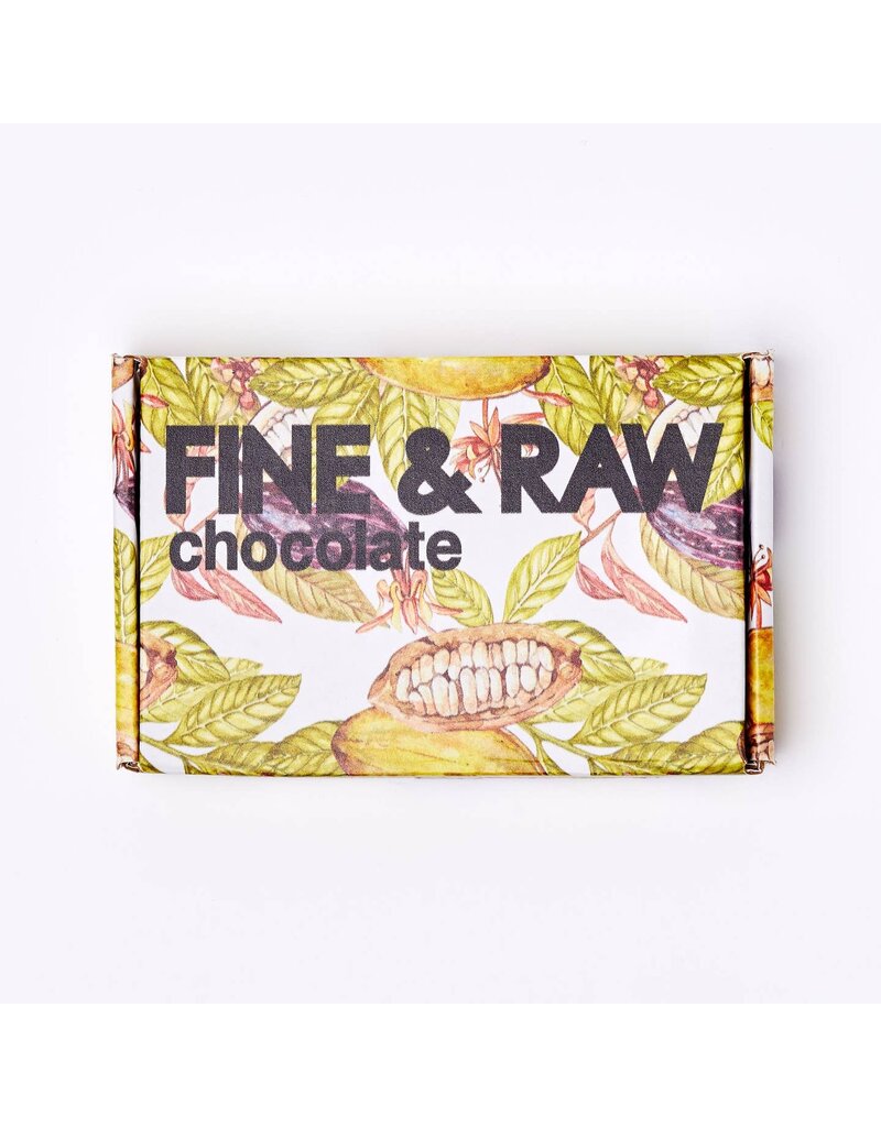 Fine & Raw Chocolate  - 6 Bar Gift Set, 1oz ea.