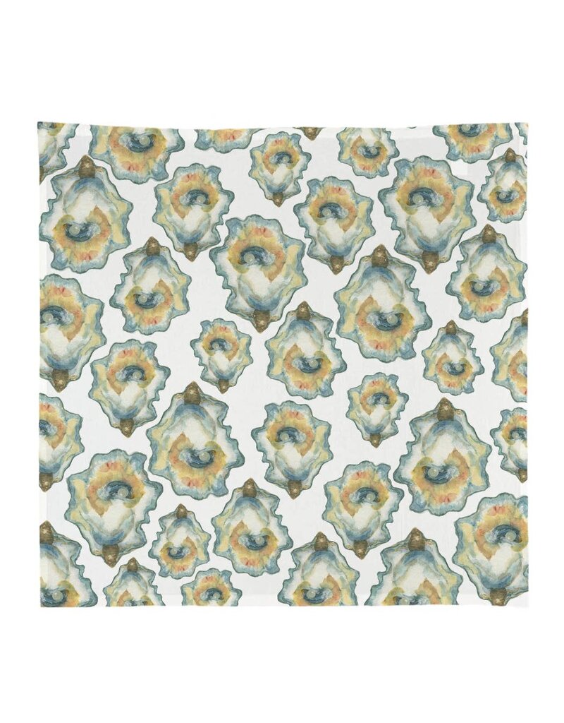 MFC Dishtowel Square, Watercolor Oysters
