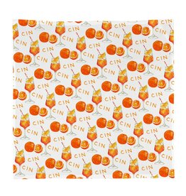 MFC Dishtowel Square, Aperol Spritz Cin Cin