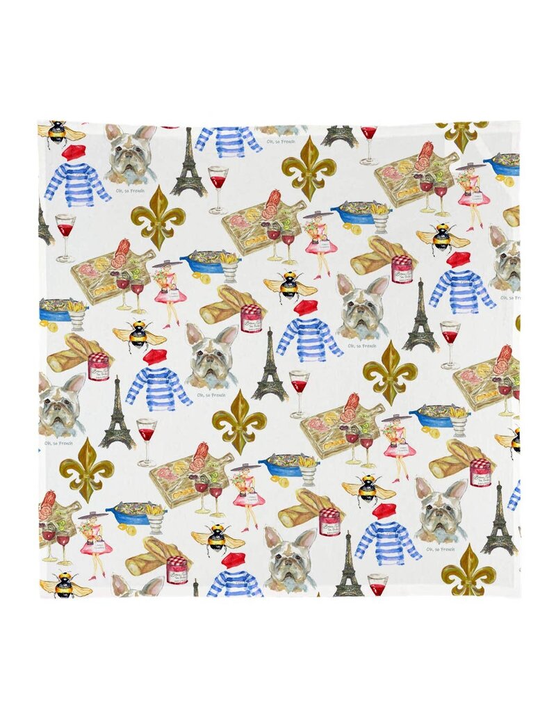 MFC Dishtowel Square, Oh So French
