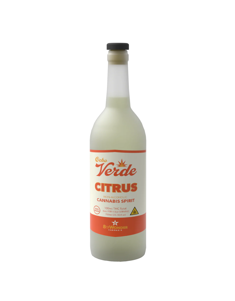 8th Wonder Ocho Verde THC Citrus 750ml