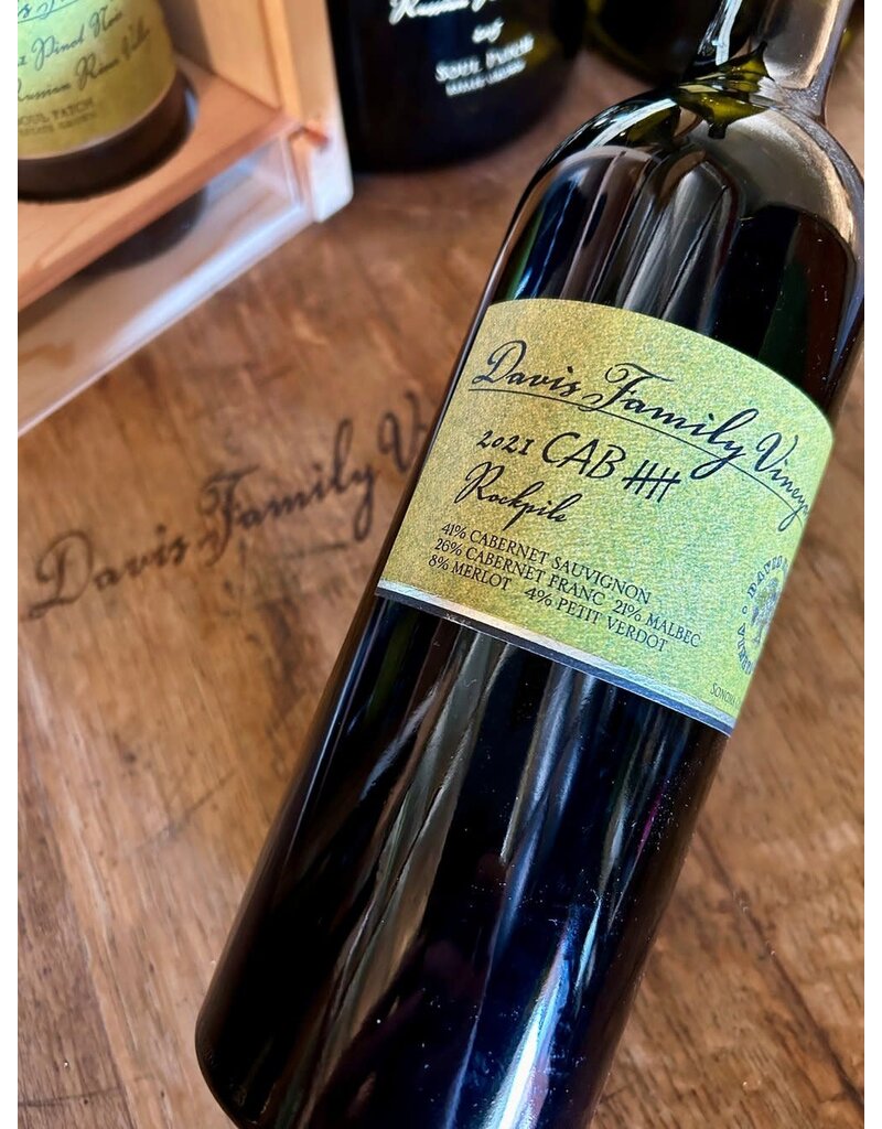 VDM Davis Family Vineyards Davis Family Cab IIIII Rockpile Ridge