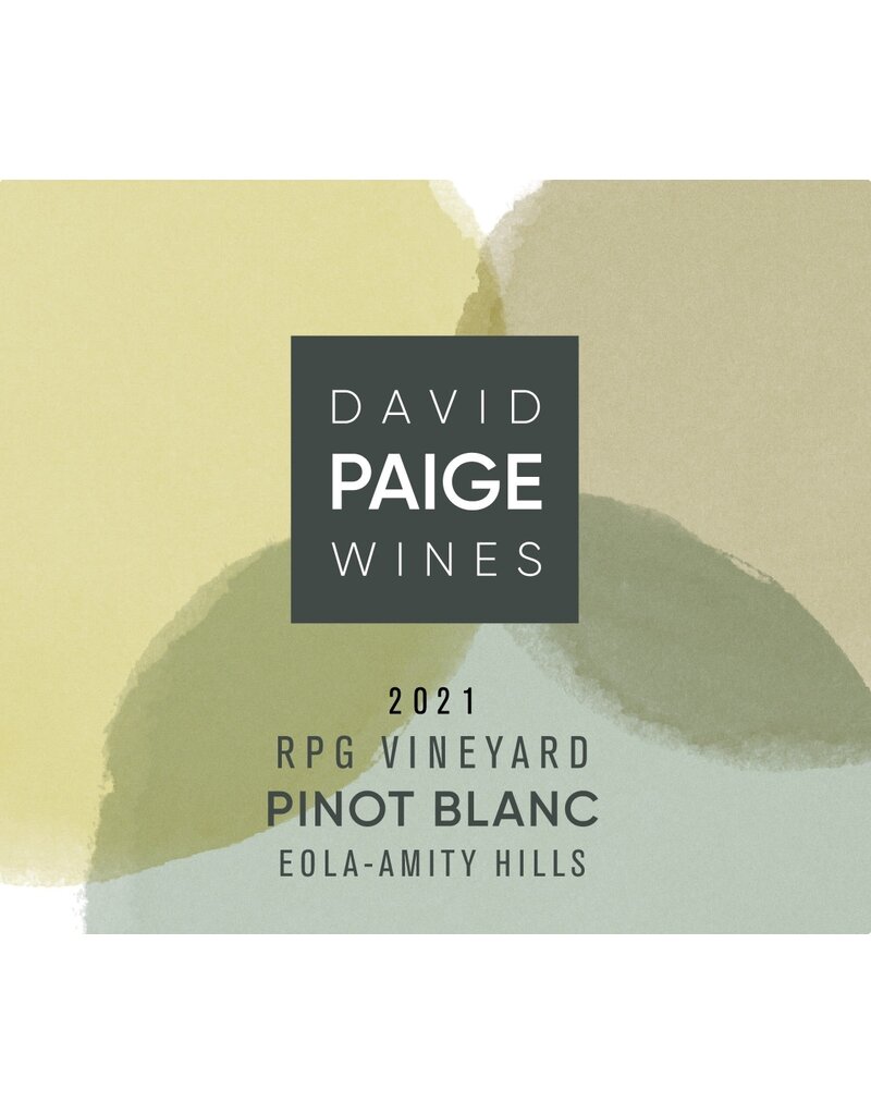 VDM David Paige David Paige Pinot Blanc RPG Vineyard Eola-Amity Hills 2024