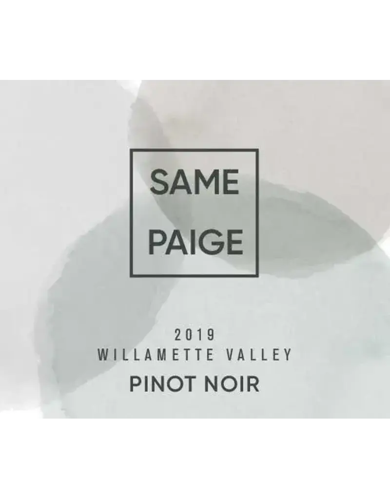 VDM David Paige David Paige Same Page Pinot Noir Willamette Valley 2024