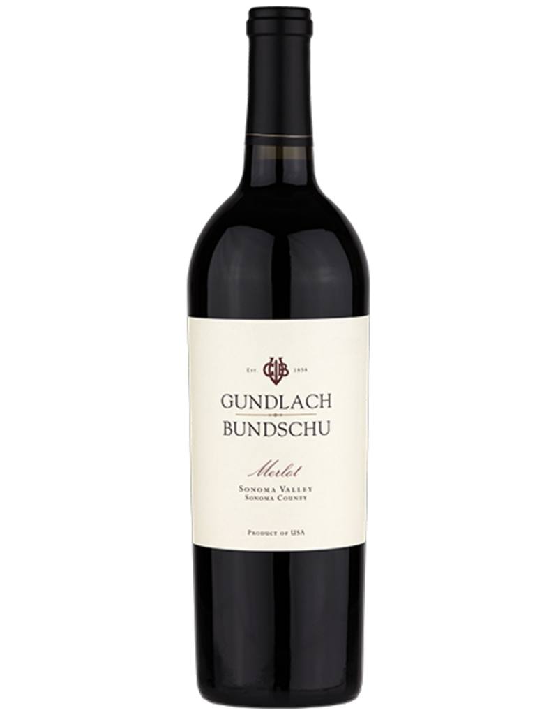 VDM Gundlach Bundschu Gundlach Bundschu Merlot Sonoma Valley
