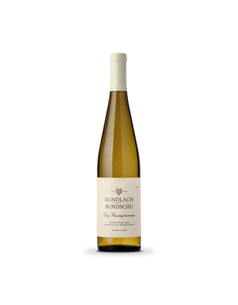 VDM Gundlach Bundschu Gundlach Bundschu Dry Gewurztraminer Estate Vineyard Sonoma Valley 2023