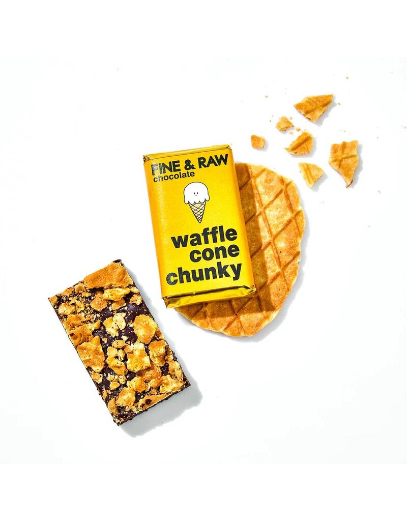 Fine & Raw Chocolate Waffle Cone Chunky