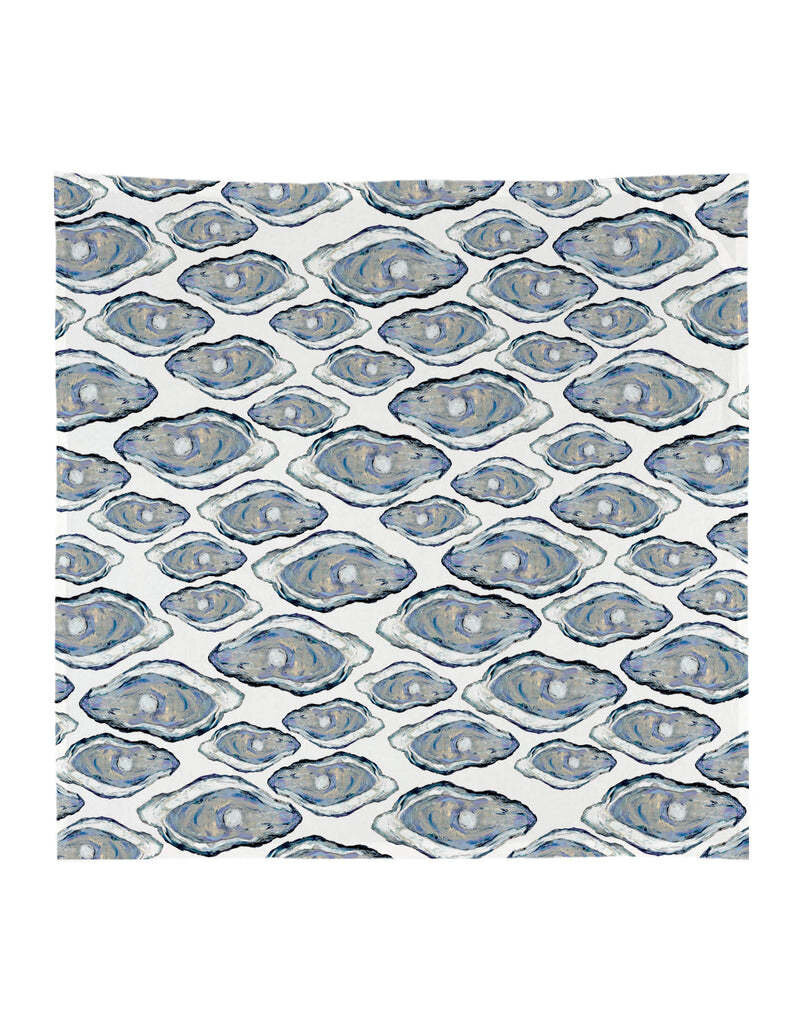 MFC Dishtowel Square, Blue Oysters