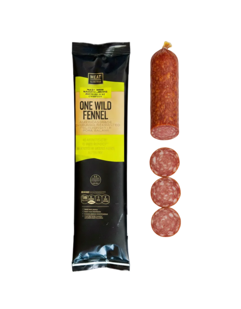 MeatCrafters One Wild Fennel Salami 5oz.