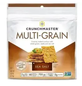 Crunchmaster Gluten Free Multi Grain Sea Salt Crackers 4oz