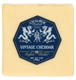 English Vintage Cheddar 7oz (Excalibur, UK)