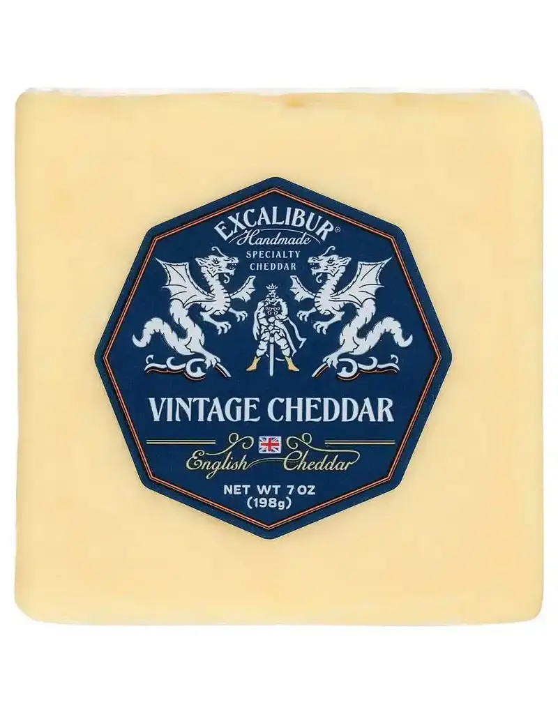 English Vintage Cheddar 7oz (Excalibur, UK)