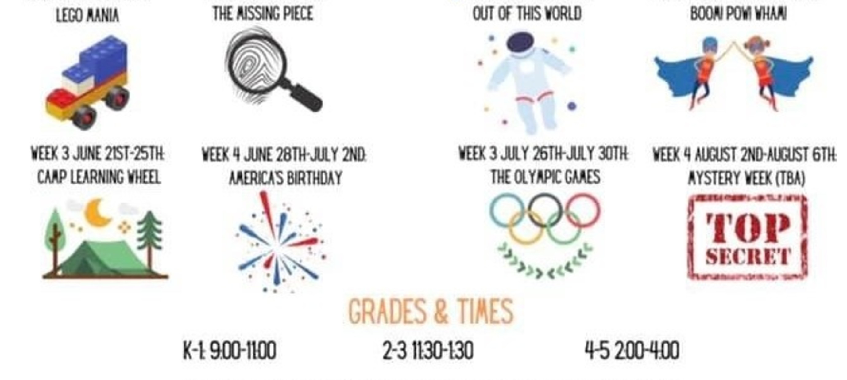 Summer Discovery Day Camp Registration Open