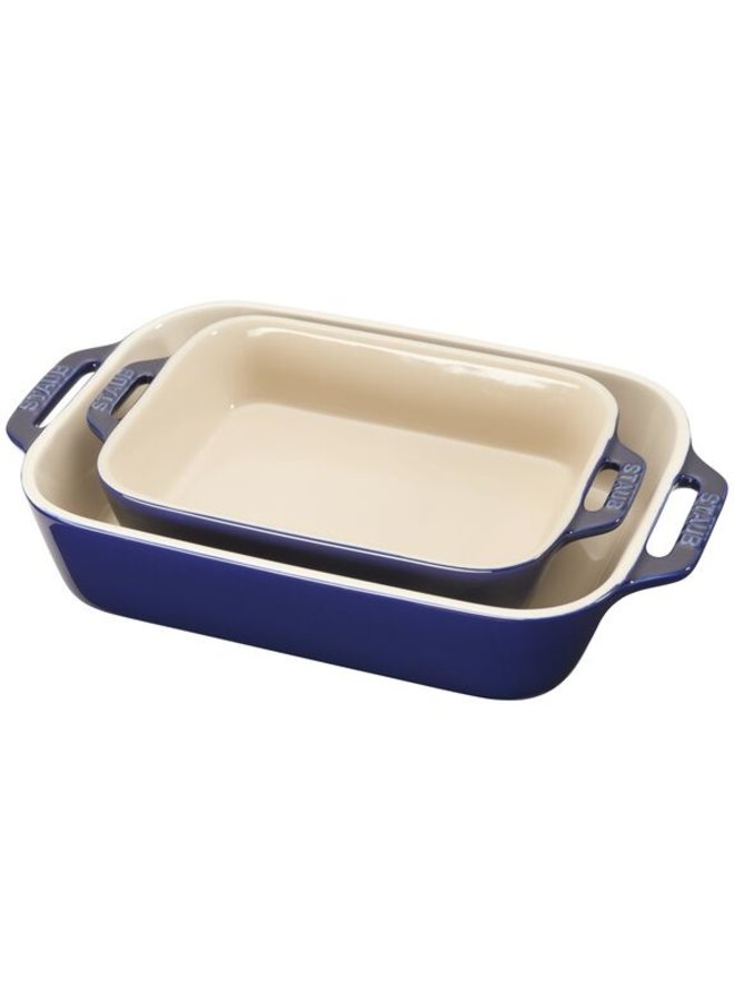 2 piece Rectangular Baking Dish Set