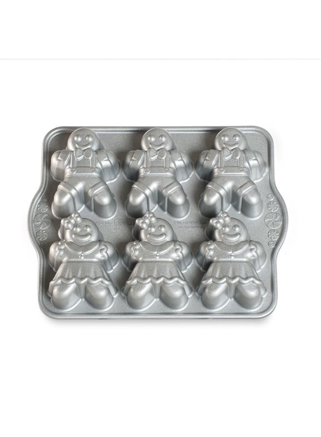Gingerbread Kids Cakelet Pan