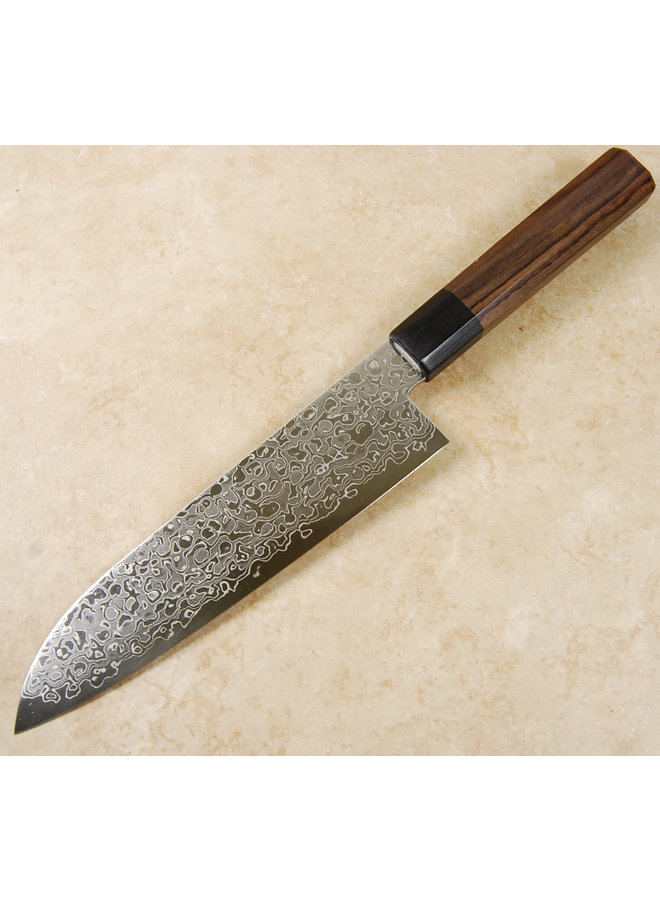 Nickel Warikomi Damascus Santoku