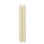 Straight Taper 10" Candles in Ivory - 2 Candles Per Package