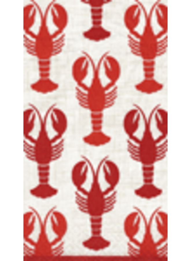 Lobsters Paper Guest Towel Napkins - 15 Per Package