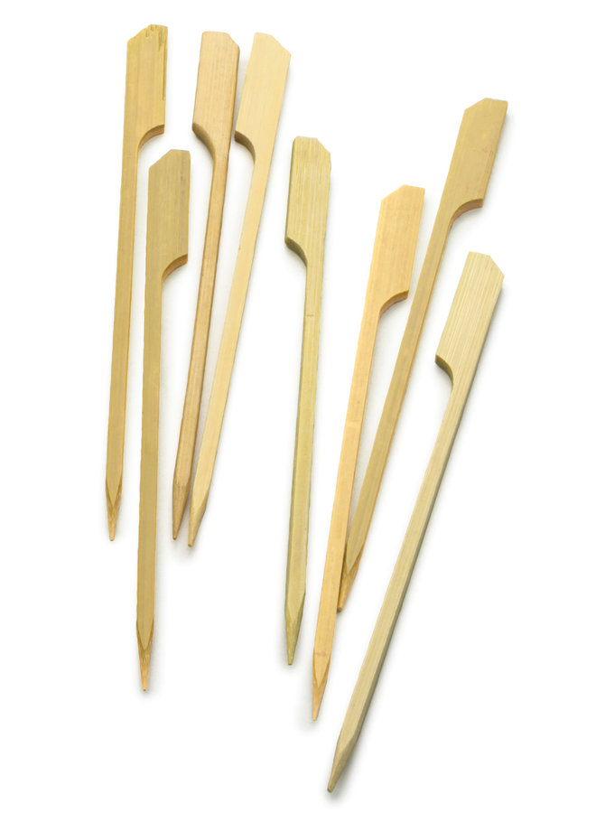 Bamboo Flat/Flag Appetizer Picks - 5¾” (50 Count)
