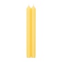 Straight Taper 10" Candles in Yellow - 2 Candles Per Package