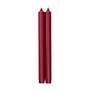 Straight Taper 10" Candles in Cranberry - 2 Candles Per Package