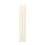 Straight Taper 10" Candles in White - 2 Candles Per Package