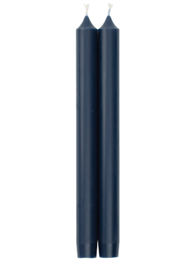Straight Taper 12" Candles in Marine Blue - 2 Candles Per Package