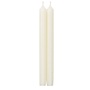 Straight Taper 12" Candles in White - 2 Candles Per Package
