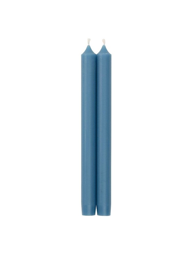 Straight Taper 12" Candles in Parisian Blue - 2 Candles Per Package