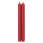 Straight Taper 10" Candles in Red - 2 Candles Per Package