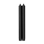 Straight Taper 10" Candles in Black - 2 Candles Per Package