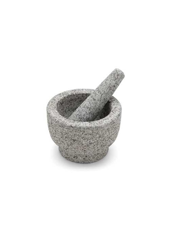 Mortar & Pestle 6" Grey Granite