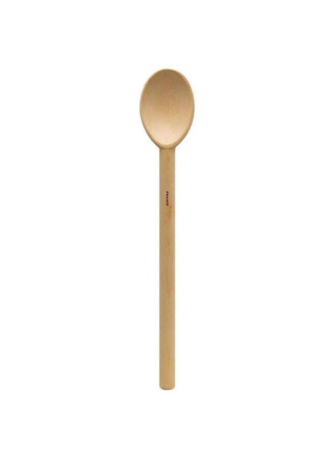 French Beechwood Heavy Weight Spoon, 13.75in