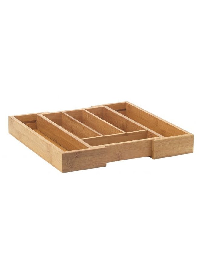 Bamboo Silverware Tray