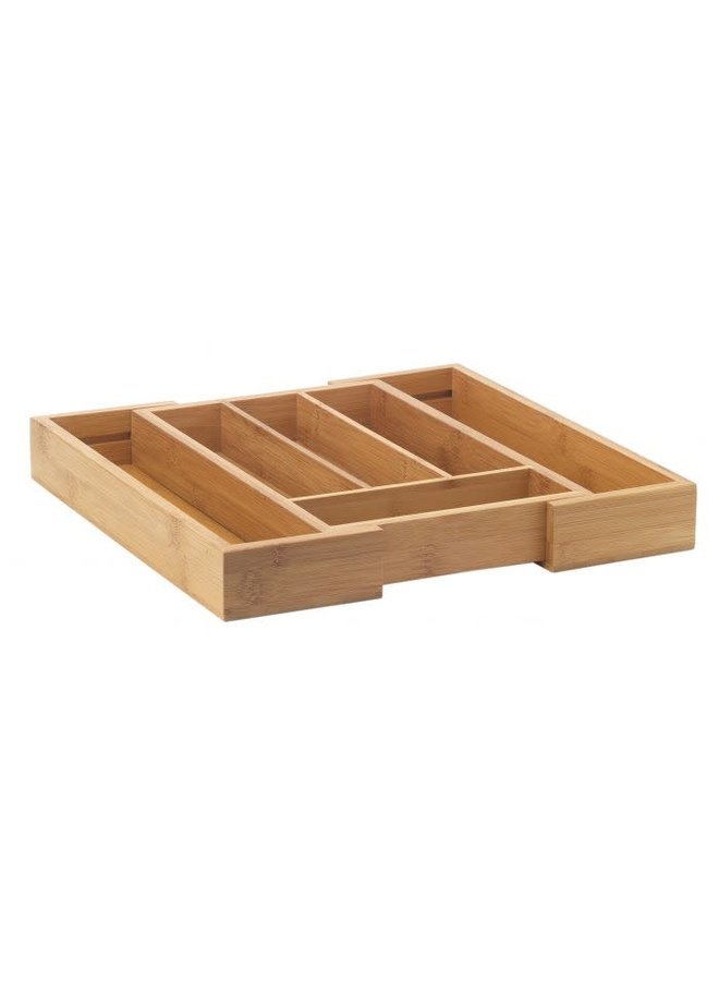 Bamboo Silverware Tray