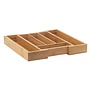 Bamboo Silverware Tray